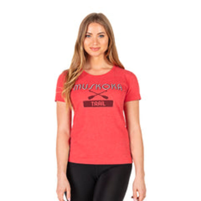 Ladies Poly/Cotton Crewneck T-Shirt Thumbnail