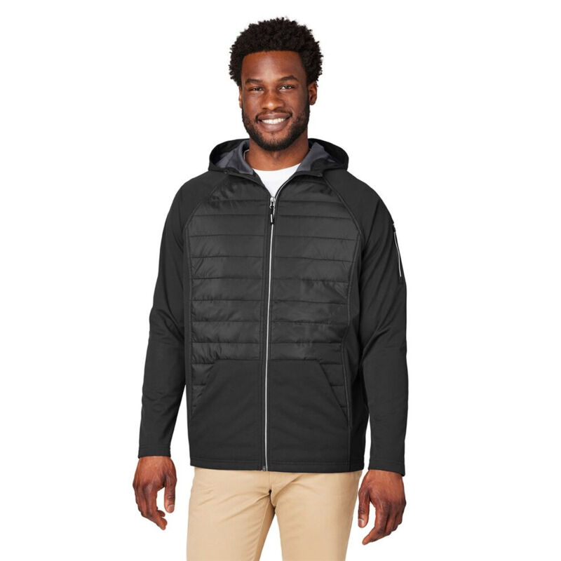 Unisex Techno Lite Hybrid Hooded Jacket Thumbnail