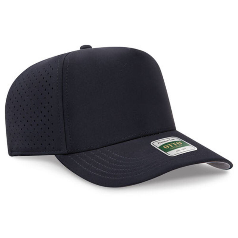 OTTO CAP® Club Collection 5 Panel Mid Profile Perforated Cap Thumbnail
