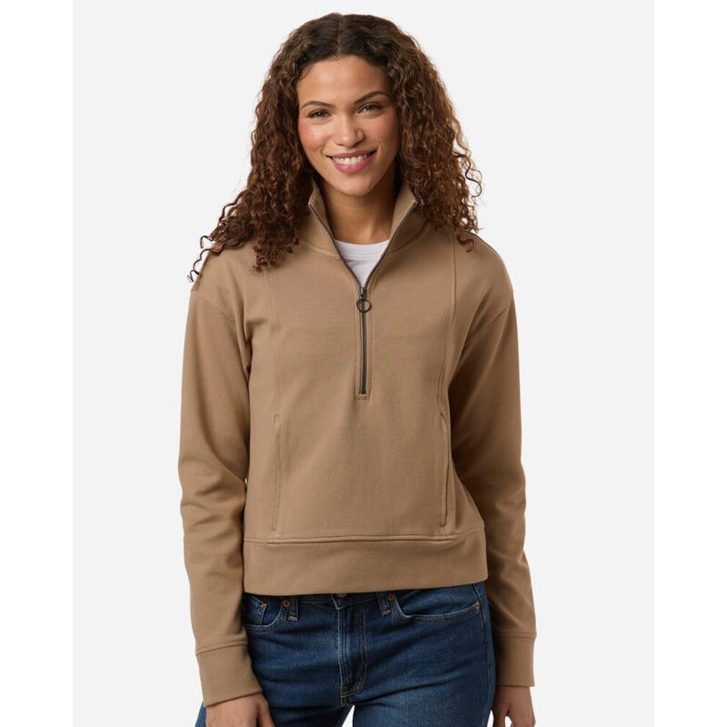 Women's Mantra Half-Zip Ottoman Pullover Thumbnail