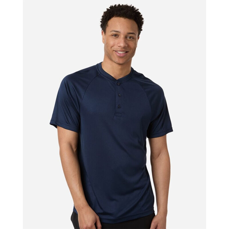 Men's Zone Performance Henley Thumbnail