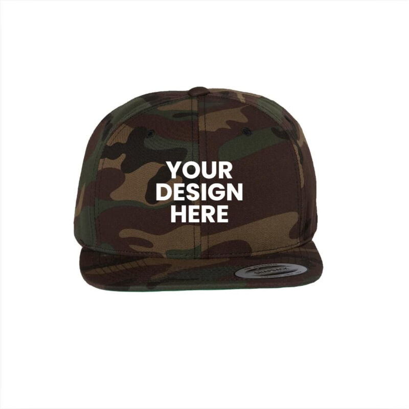 Flat Bill Snapback Cap Thumbnail
