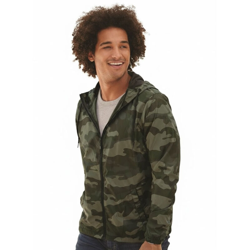 Lightweight Windbreaker Full-Zip Jacket Thumbnail