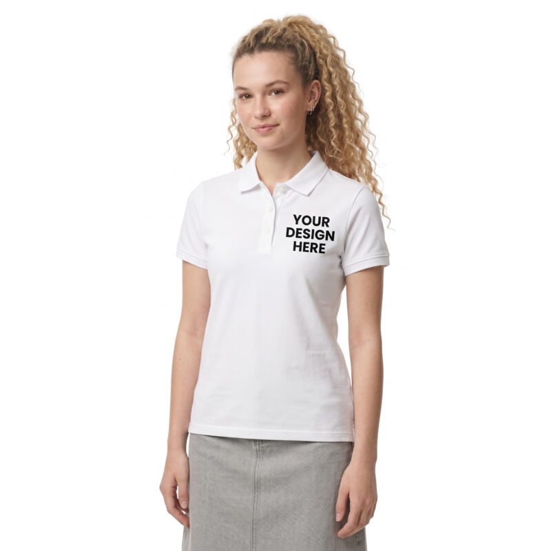 Solid Womens' Polo Thumbnail
