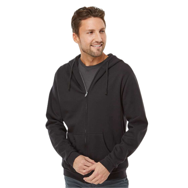 Unisex Zipper Fleece Hoodie Thumbnail