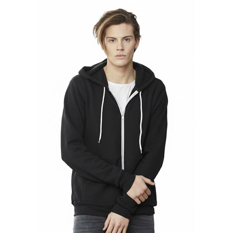 Unisex Sponge Fleece Full-Zip Hoodie Sweatshirt Thumbnail