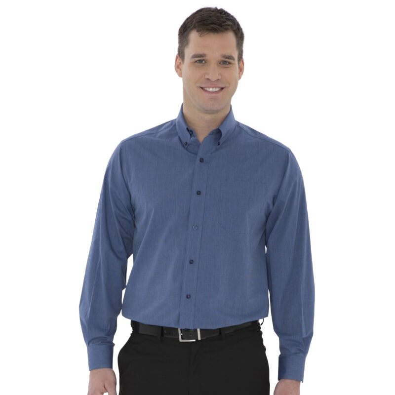 COAL HARBOUR® TEXTURED CROSSHATCH WOVEN SHIRT Thumbnail