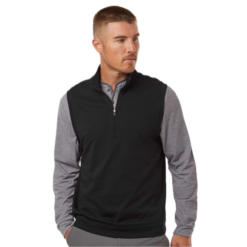 Men's Club Quarter-Zip Vest Thumbnail