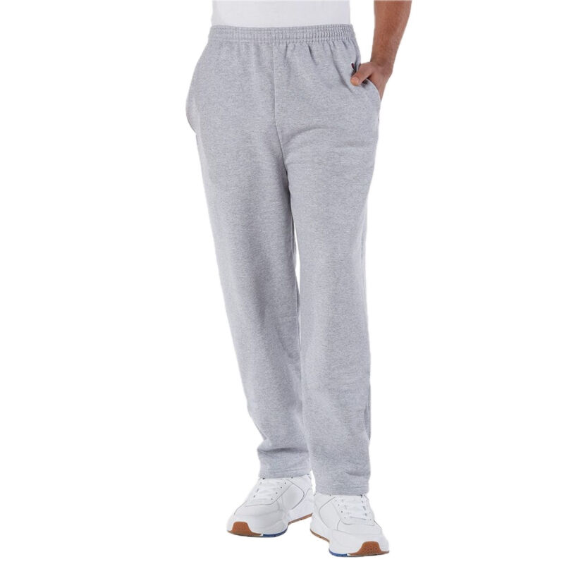 Men's Powerblend® Open-Bottom Sweatpants with Pockets Thumbnail