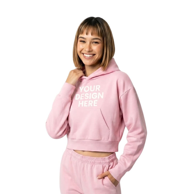 Cropped Shoulder Hoodie Thumbnail