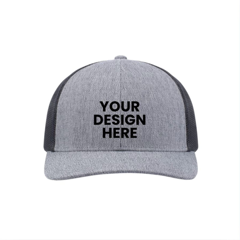 Melange Heather Low-Profile Trucker Cap Thumbnail