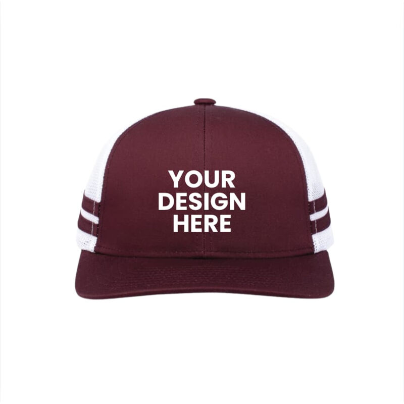 Low-Profile Stripe Trucker Cap Thumbnail
