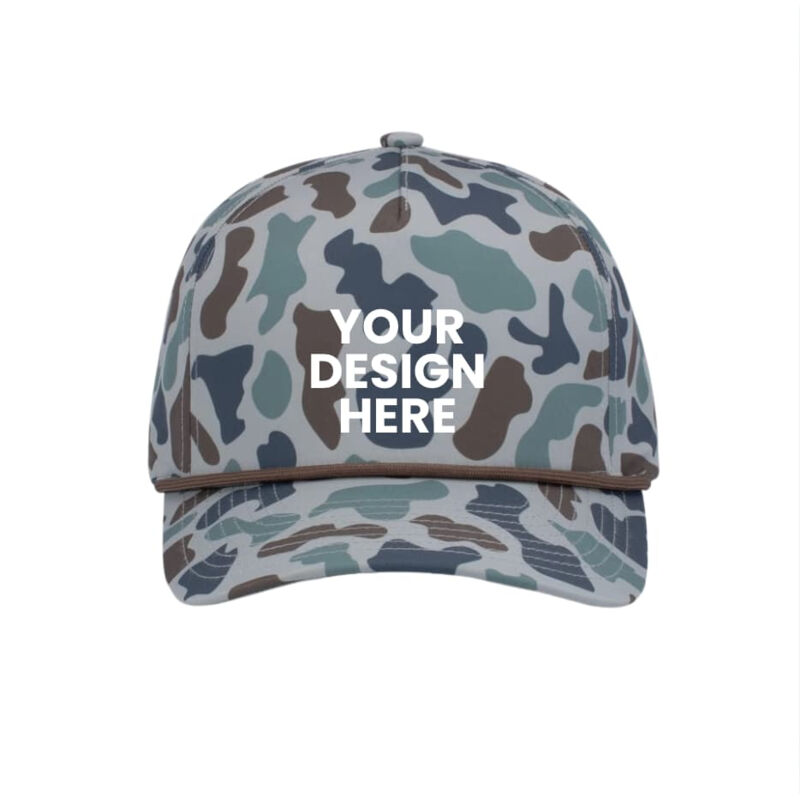 Duck Camo 5-Panel Trucker Cap Thumbnail