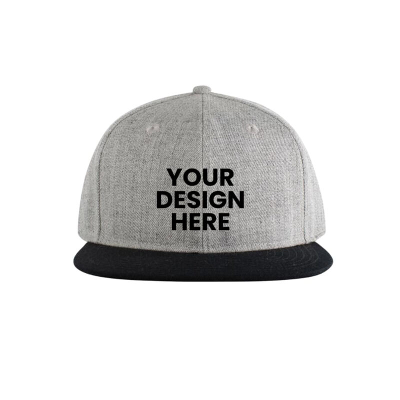 Wool Blend Heather Snapback Cap Thumbnail